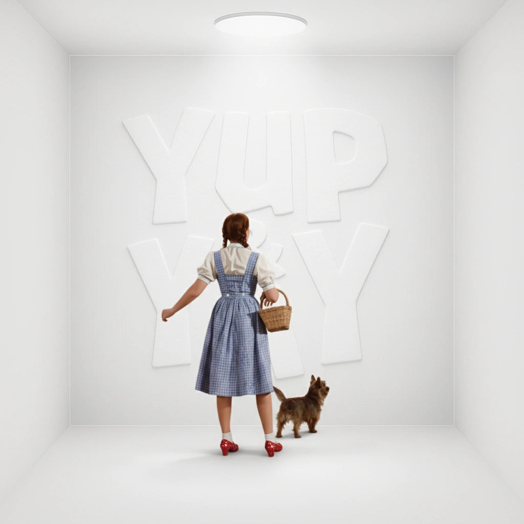 The Wizard of Oz: Follow the Yellow Brick Wall Starfire Prints Wall Decor