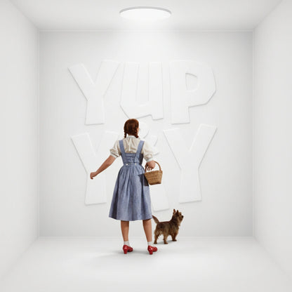 The Wizard of Oz: Follow the Yellow Brick Wall Starfire Prints Wall Decor