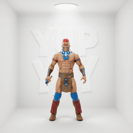 WWE Elite Collection Flashback Series 47 - Tatanka (Box Wear)