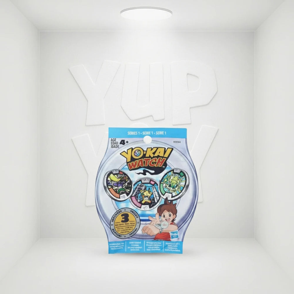 Hasbro Yo-kai Watch Medal Series 1 Mystery Blind Bag Includes 3 Medals