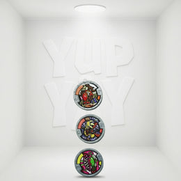 Hasbro Yo-kai Watch Medal Series 1 Mystery Blind Bag Includes 3 Medals