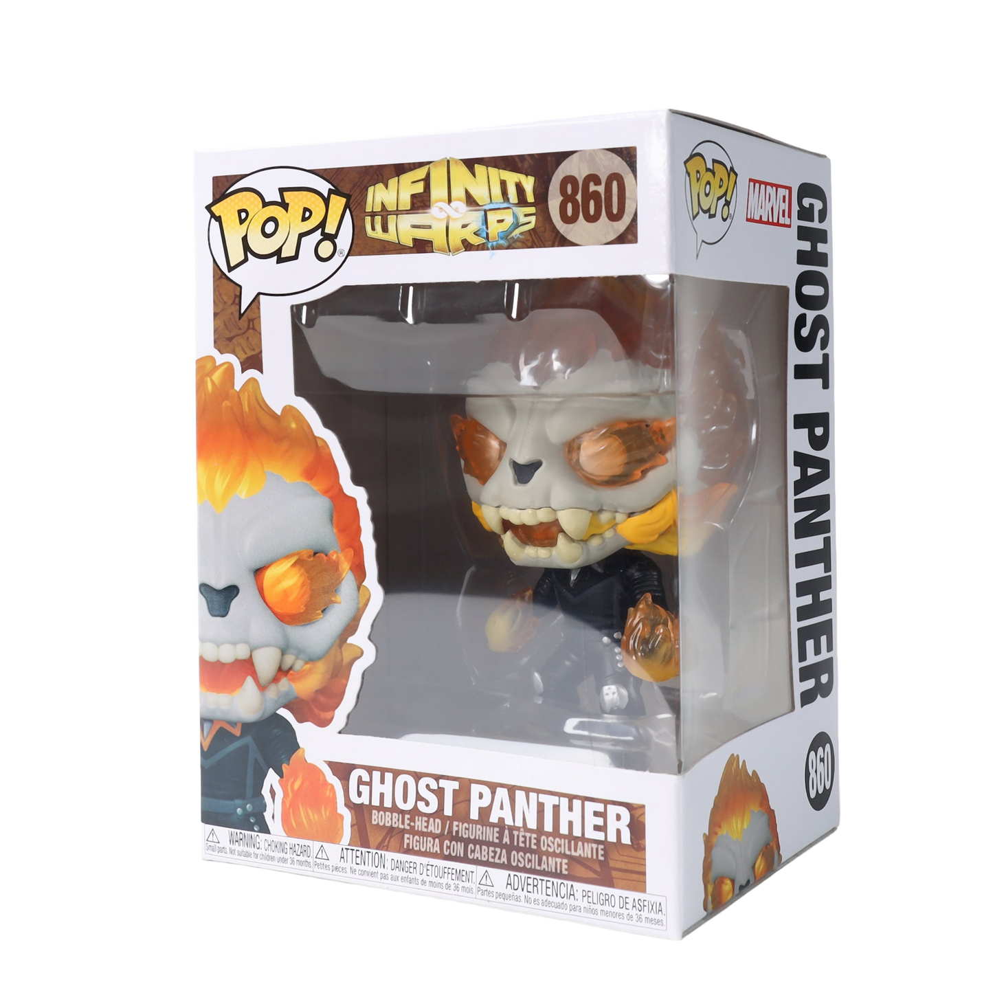 Funko Pop! Marvel: Infinity Warps - Ghost Panther #860