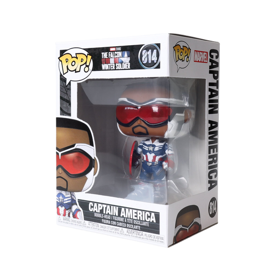 Funko Pop! Marvel The Falcon Winter Soldier - Captain America #814