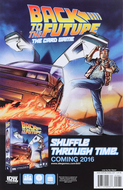 BACK TO THE FUTURE #1 Regular Cover A 1st Print IDW 2015 Bob Gale McFly