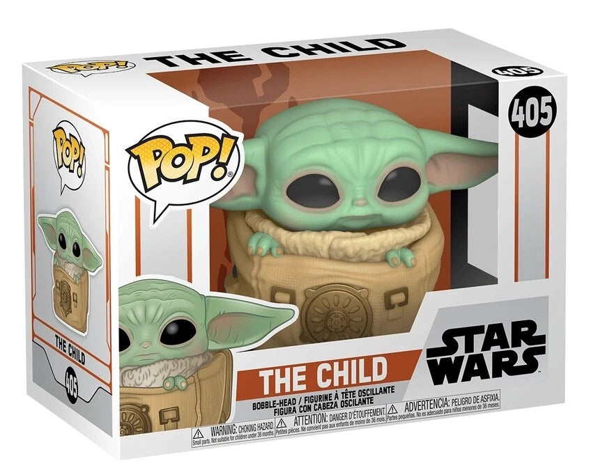 Funko Pop! Star Wars: The Mandalorian - Child w/ Bag
