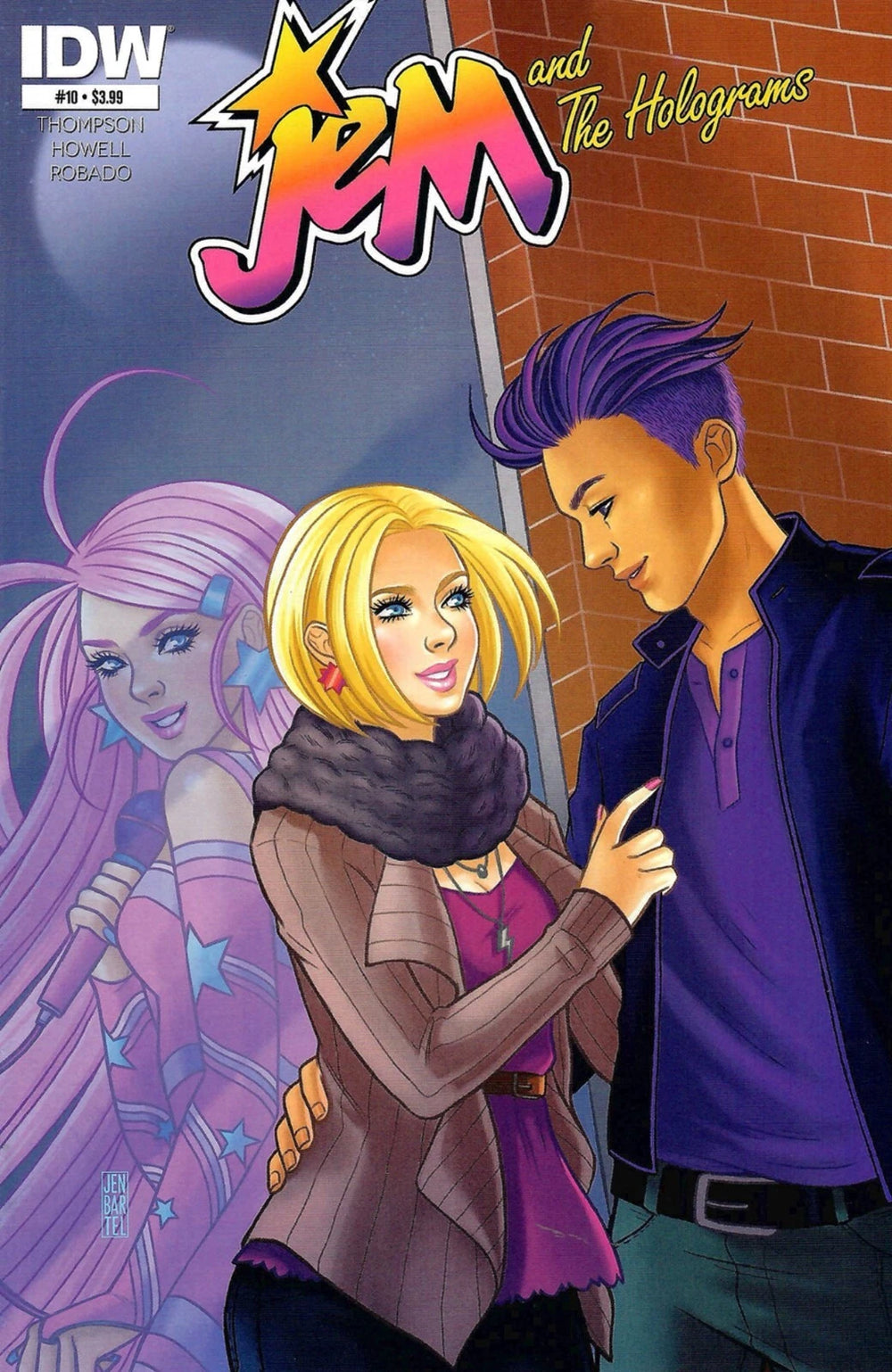Jem and The Holograms #10 IDW Comics 2015 NW156