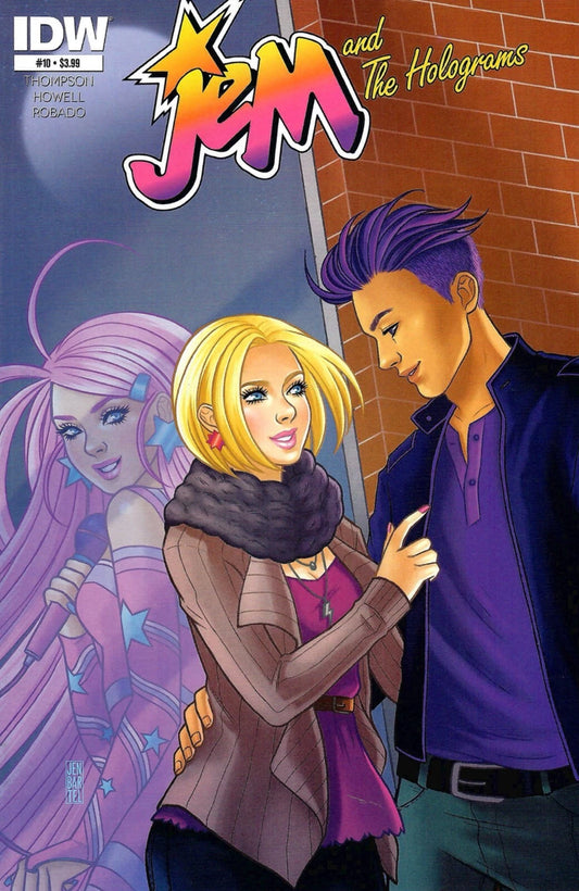Jem and The Holograms #10 IDW Comics 2015 NW156