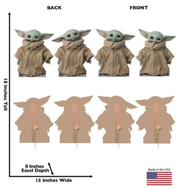 The Child - 4 Poses - Cardboard Cutouts