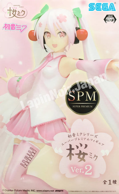 Hatsune Miku SPM Super Premium Figure SAKURA-MIKU ver.2 Vocaloid Hatsune Miku