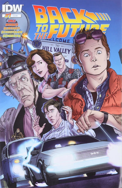 BACK TO THE FUTURE #1 Regular Cover A 1st Print IDW 2015 Bob Gale McFly