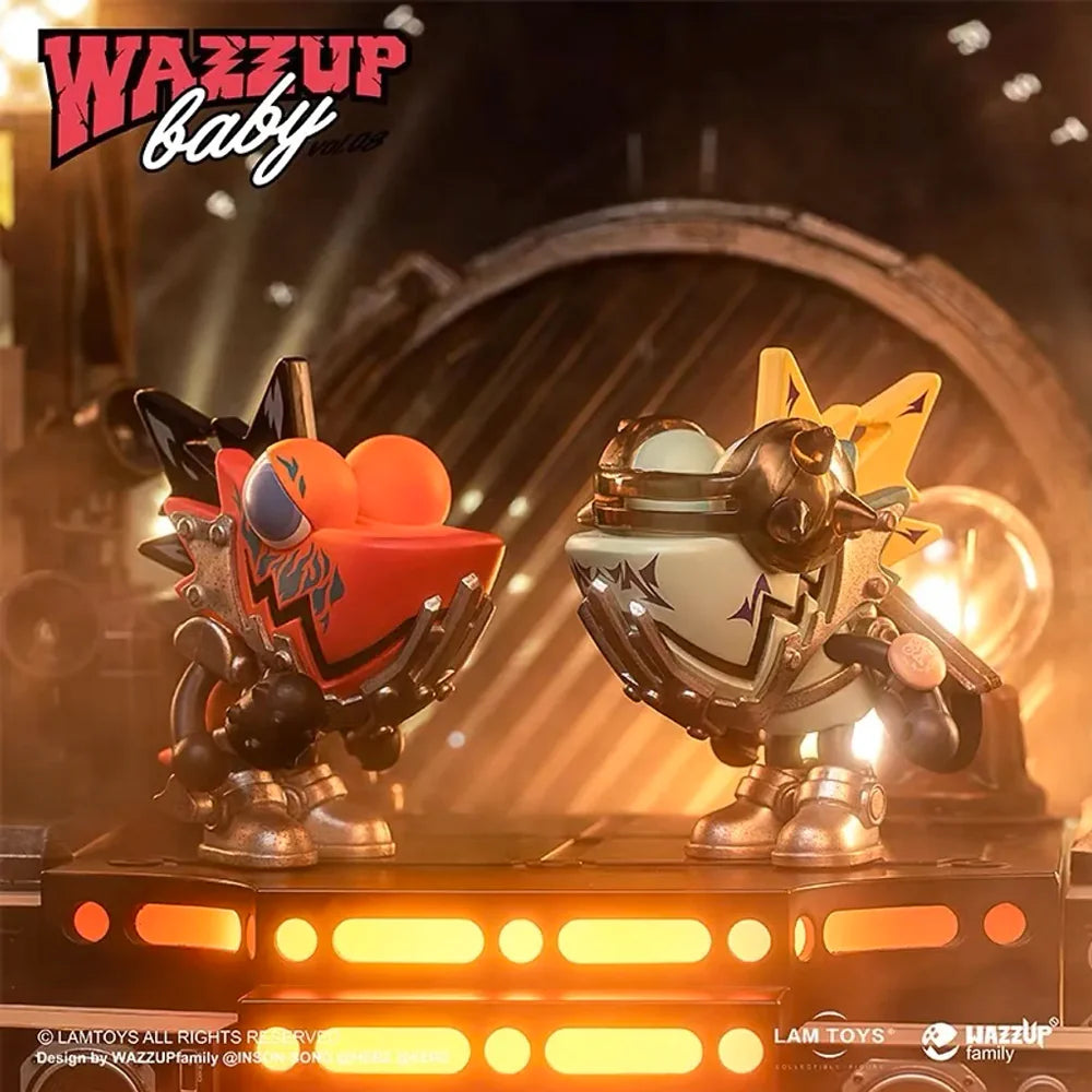 Lam Toys x Wazzup Family - Wazzup Baby Rock-n-Roll Chameleon Vol. 8 Display (Case of 6)